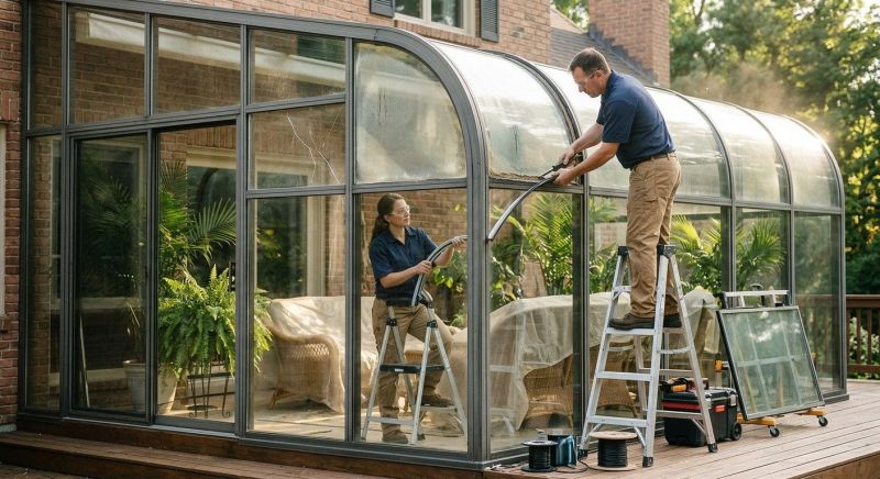 Sunroom Glass Repair in Seattle, WA