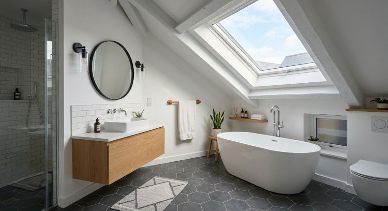 Attic Bathroom Remodeling in Danbury, CT