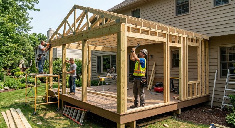 Deck Enclosure Construction in Charlotte, NC
