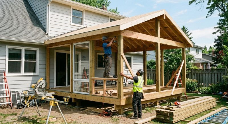 Deck Enclosure Construction in Cincinnati, OH