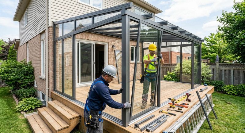 Deck Enclosure Installation in Seattle, WA