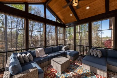 Enclosed Deck Installation in Asheville, NC