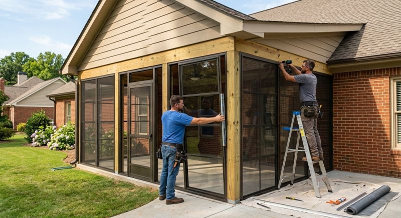 Enclosed Porch Construction in Seattle, WA