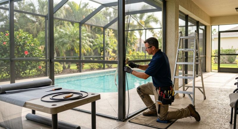Lanai Enclosure Repair in Nashville, TN