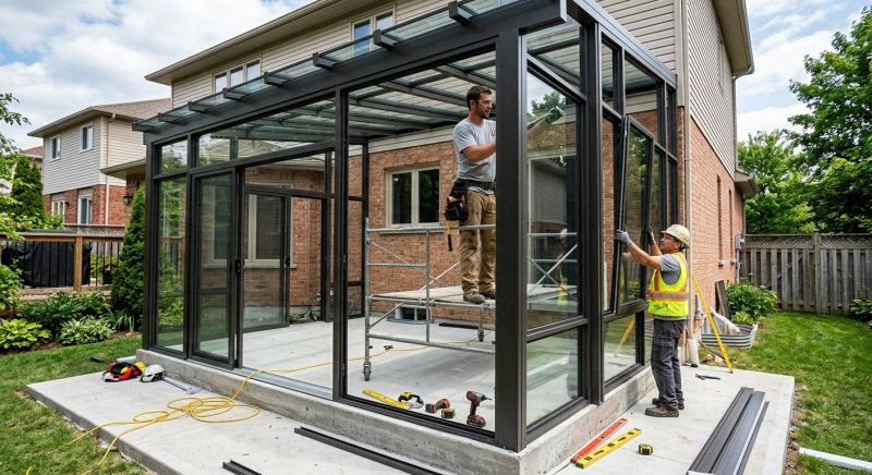 Patio Enclosure Installation in Charlotte, NC
