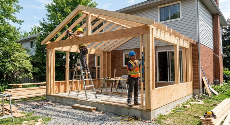 Sunroom Addition Construction in Knoxville, TN