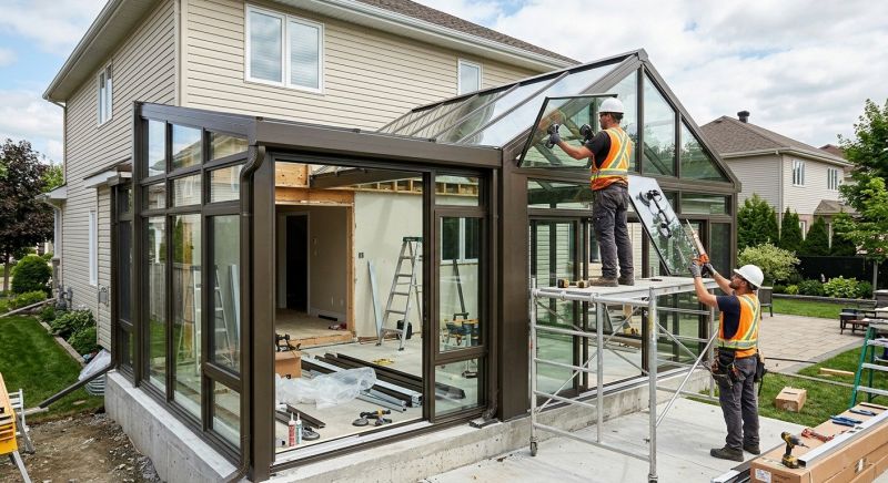 Sunroom Addition Construction in Knoxville, TN